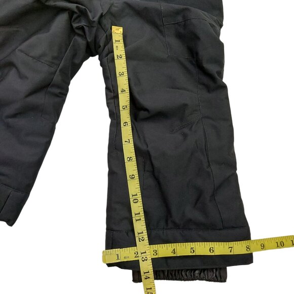 Snow Dragons Snow Bibs Kids 3T Black Insulated Front Zip Warm Winter Outdoor - Picture 9 of 12